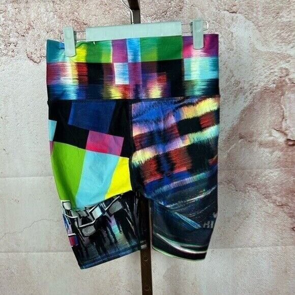New NIYAMA SOL vibe higher biker shorts size large bike multicolored - Picture 5 of 5